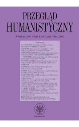 Przegląd Humanistyczny...