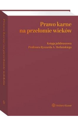 Prawo karne na przełomie...