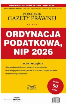 Ordynacja podatkowa, NIP 2026
