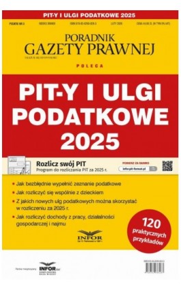 PIT-y i ulgi podatkowe 2025 - Ebook - 978-83-8268-828-3