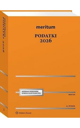 Meritum Podatki 2026 - Dobrosława Antonów - Ebook - 978-83-8438-133-5