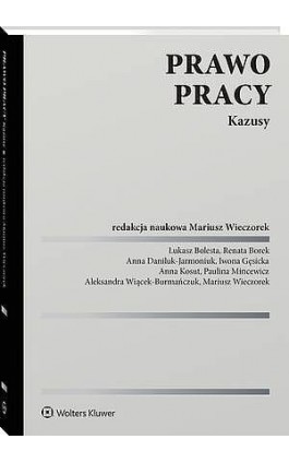 Prawo pracy. Kazusy - Anna Daniluk-Jarmoniuk - Ebook - 978-83-8438-285-1