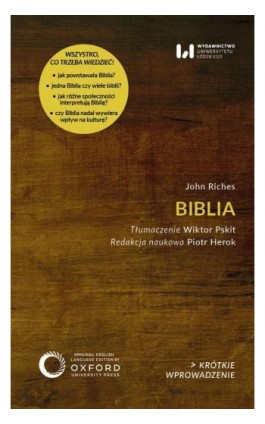 Biblia - John Riches - Ebook - 978-83-8331-983-4
