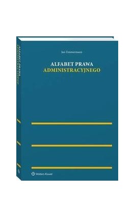Alfabet prawa administracyjnego - Jan Zimmermann - Ebook - 978-83-8328-070-7