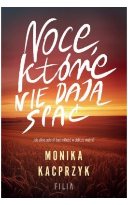Noce, które nie dają spać - Monika Kacprzyk - Ebook - 978-83-8402-539-0