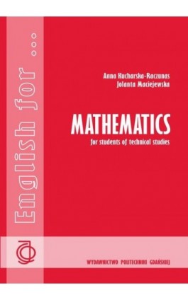 English for Mathematics - Jolanta Maciejewska - Ebook - 978-83-7348-598-3