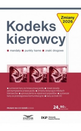 Kodeks kierowcy 2026 - Eliza Borkowska - Ebook - 978-83-8268-918-1