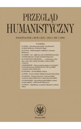Przegląd Humanistyczny...