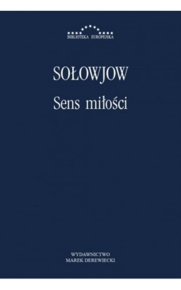 Sens miłości - Włodzimierz Sołowjow - Ebook - 978-83-64408-26-7