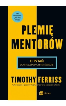 Plemię Mentorów - Timothy Ferriss - Ebook - 978-83-8087-409-1