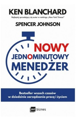 Nowy Jednominutowy Menedżer - Spencer Johnson - Ebook - 978-83-8087-729-0