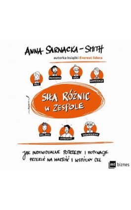 Siła różnic w zespole - Anna Sarnacka-Smith - Audiobook - 978-83-8087-863-1