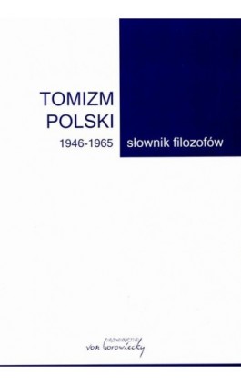 Tomizm polski 1946-1965 - Ebook - 978-83-66480-04-9