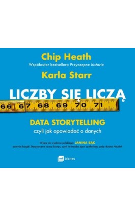Liczby się liczą - Chip Heath - Audiobook - 978-83-8231-271-3