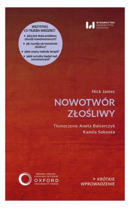 Nowotwór złośliwy - Nick James - Ebook - 978-83-8445-033-8