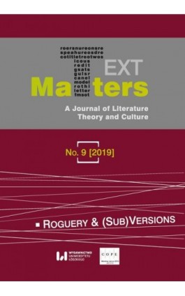Text Matters No. 9 (2019) - Ebook