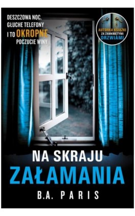 Na skraju załamania - B.A. Paris - Ebook - 978-83-8125-191-4