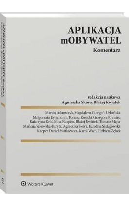 Aplikacja mObywatel. Komentarz - Grzegorz Krawiec - Ebook - 978-83-8390-600-3