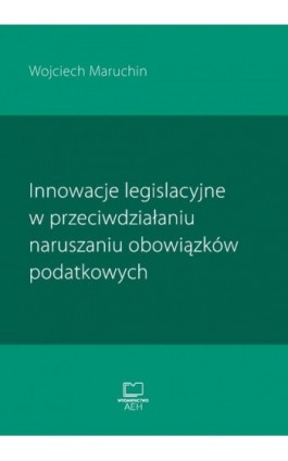 Innowacje legislacyjne w...