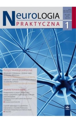 Neurologia Praktyczna 1/2015 - Ebook