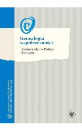 Genealogia współczesności - Ebook - 978-83-235-2326-0