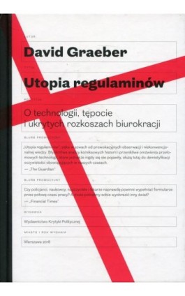 Utopia regulaminów - David Graeber - Ebook - 978-83-65369-56-7
