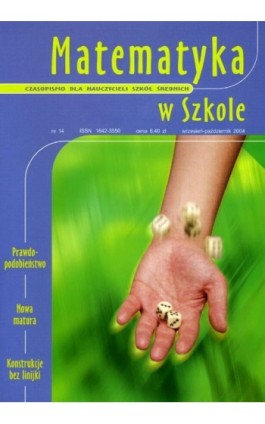 Matematyka w Szkole. Czasopismo dla nauczycieli szkół średnich. Nr 14 - Praca zbiorowa - Ebook