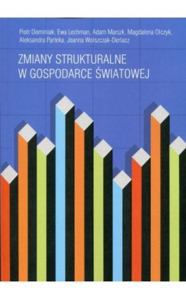 Zmiany strukturalne w gospodarce światowej - Ebook - 978-83-7638-839-7