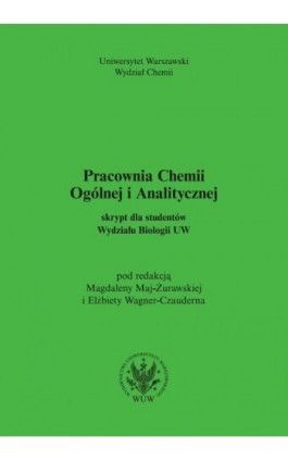 Pracownia chemii ogólnej i analitycznej (2017, wyd. 6) - Ebook - 978-83-235-2910-1