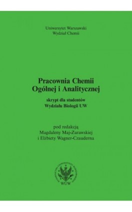 Pracownia chemii ogólnej i analitycznej (2017, wyd. 6) - Ebook - 978-83-235-2910-1