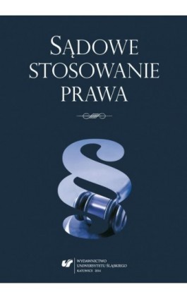 Sądowe stosowanie prawa - Ebook - 978-83-8012-120-1