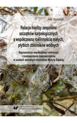 Relacje między zespołami szczątków karpologicznych a współczesną roślinnością małych, płytkich zbiorników wodnych - Artur Szymczyk - Ebook - 978-83-8012-397-7