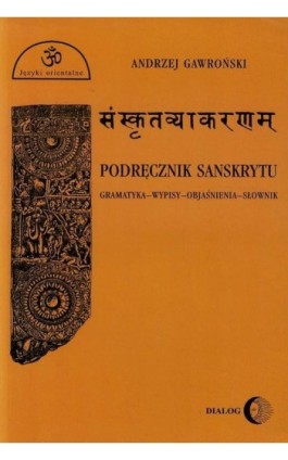 Podręcznik sanskrytu - Andrzej Gawroński - Ebook - 978-83-8002-622-3