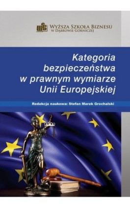 Kategoria bezpieczeństwa w prawnym wymiarze Unii Europejskiej - Ebook - 978-83-62897-69-8