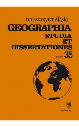 Geographia. Studia et Dissertationes. T. 35 - Ebook