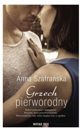 Grzech pierworodny - Anna Szafrańska - Ebook - 978-83-8083-613-6