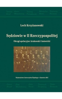 Sędziowie w II Rzeczypospolitej - Lech Krzyżanowski - Ebook - 978-83-226-2314-5