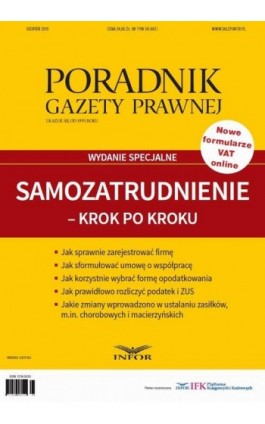 Samozatrudnienie - krok po kroku - wydanie specjalne - Grzegorz Ziółkowski - Ebook - 978-83-7440-448-8