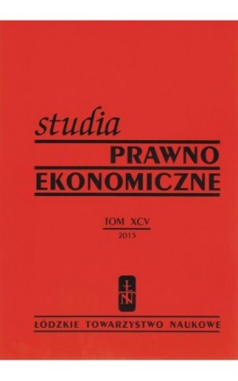 Studia Prawno-Ekonomiczne tom 95 - Praca zbiorowa - Ebook