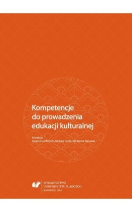 Kompetencje do prowadzenia edukacji kulturalnej - Ebook - 978-83-8012-115-7
