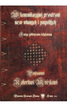 W komunikacyjnej przestrzeni nazw własnych i pospolitych - Ebook - 978-83-8012-551-3