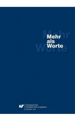 Mehr als Worte - Ebook - 978-83-8012-143-0