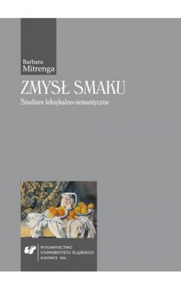 Zmysł smaku - Barbara Mitrenga - Ebook - 978-83-8012-033-4