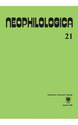 Neophilologica. Vol. 21: Études sémantico-syntaxiques des langues romanes - Ebook