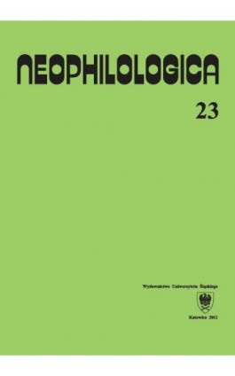 Neophilologica. Vol. 23: Le figement linguistique et les trois fonctions primaires (prédicats, arguments, actualisateurs) et aut - Ebook