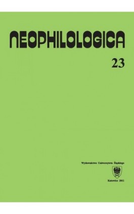 Neophilologica. Vol. 23: Le figement linguistique et les trois fonctions primaires (prédicats, arguments, actualisateurs) et aut - Ebook