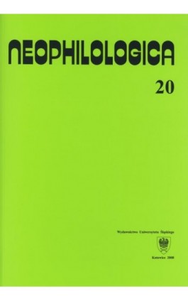 Neophilologica. Vol. 20: Études sémantico-syntaxiques des langues romanes - Ebook