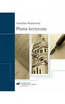 Pisma krytyczne - Stanisław Ropelewski - Ebook - 978-83-8012-045-7