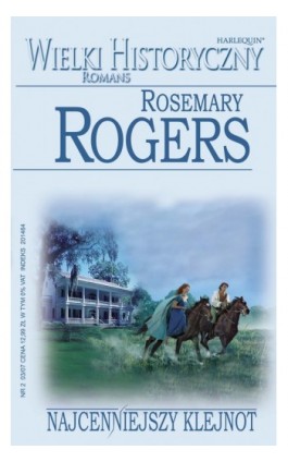 Najcenniejszy klejnot - Rosemary Rogers - Ebook - 978-83-238-7621-2