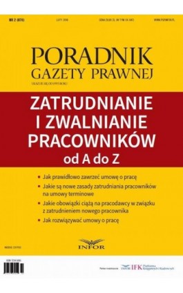 Zatrudnianie i zwalnianie pracowników od A do Z - Infor Pl - Ebook - 978-83-7440-763-2